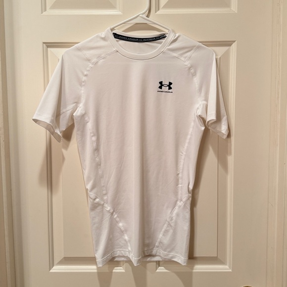 Under Armour Other - NWT Under Armour Heat Gear White Short Sleeve Shirt